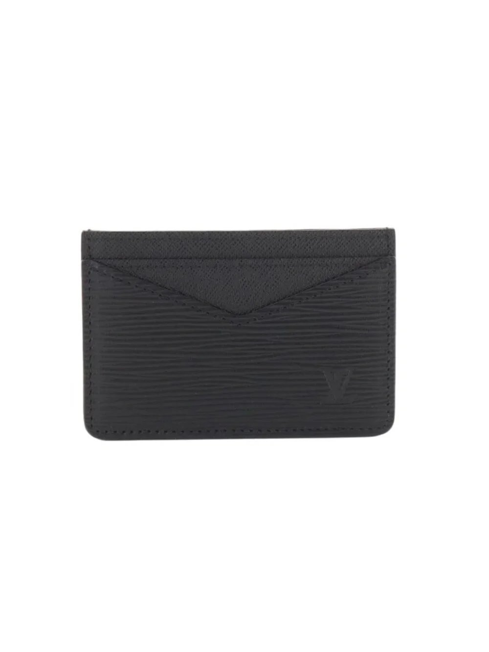 Louis Vuitton Epi Neo Card Holder Case Business Leather Noir Black
